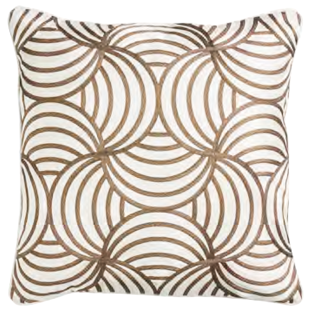 CODE_ CO26 ST BARTHS MIRAGE 50x50 100_ Cotton. Embroidered. Piping_
