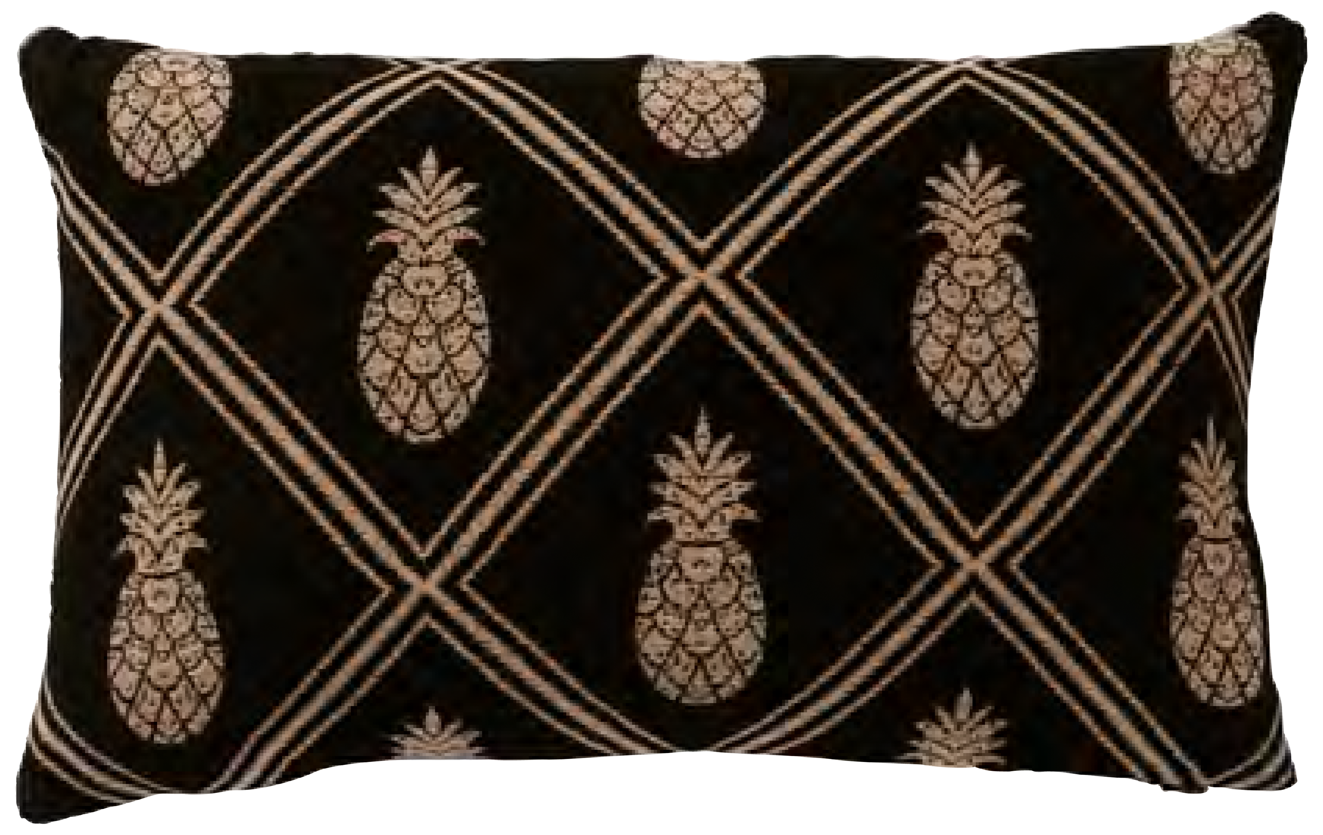 CODE_ PA104 ANGUILLA TROPICS 30x50 100_ Cotton. Jaquard Weave. Embroidered. Knife Edge